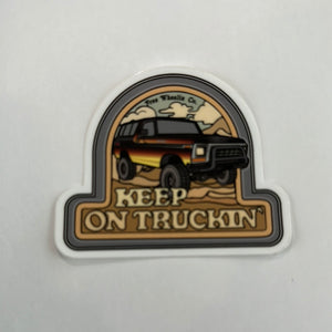 TRUCKIN’ Sticker